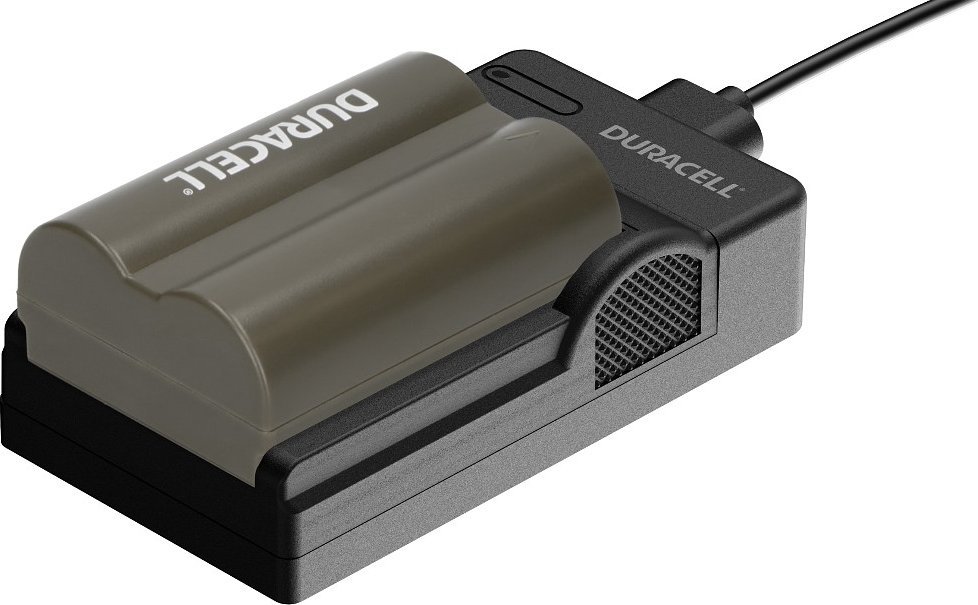 Полнач за камера Duracell DRC511 BP-511, со USB кабел, црн