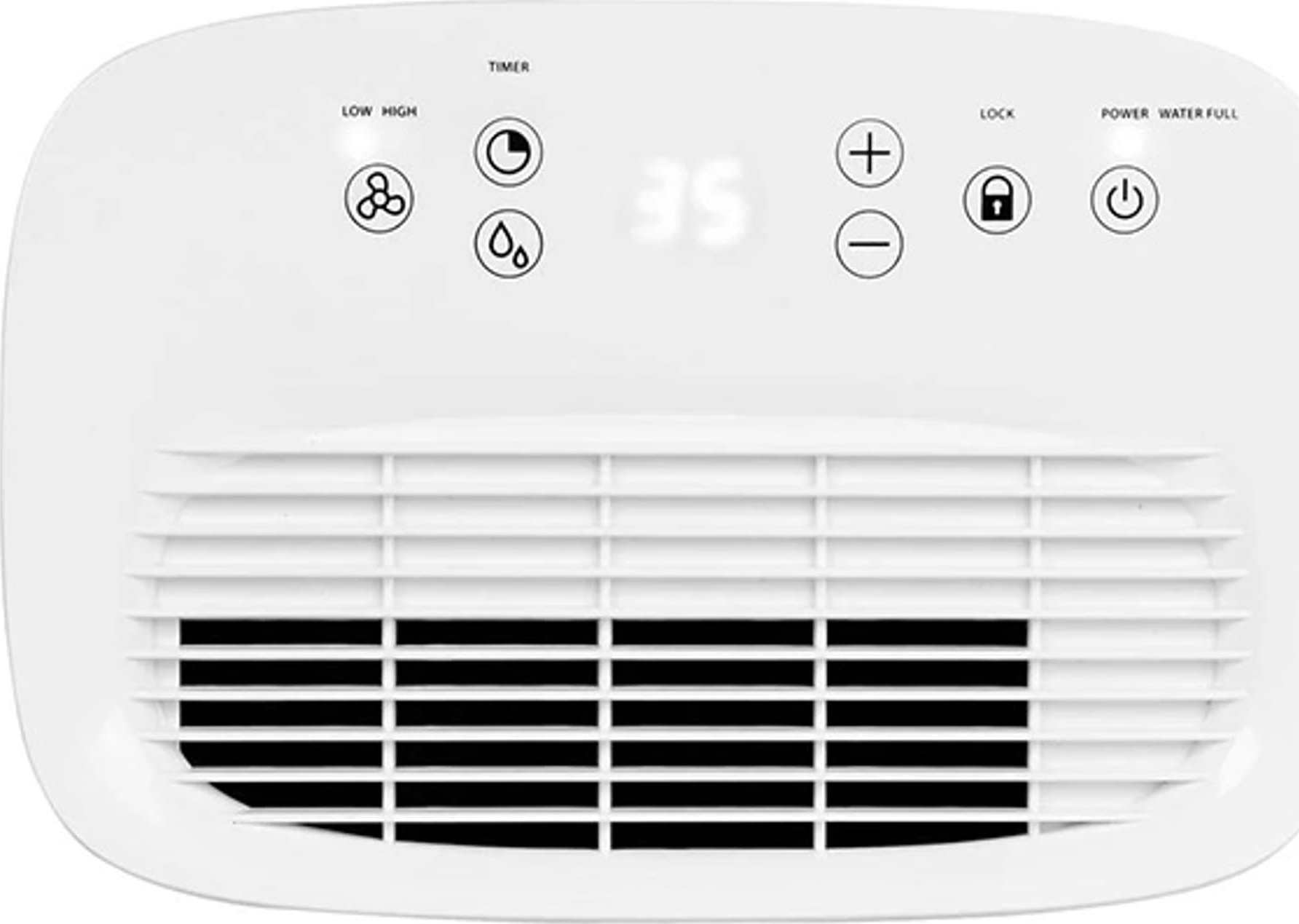 Отвлажнувач GAIBIJA, 2200 ml, со LED светло во 7 бои, бел