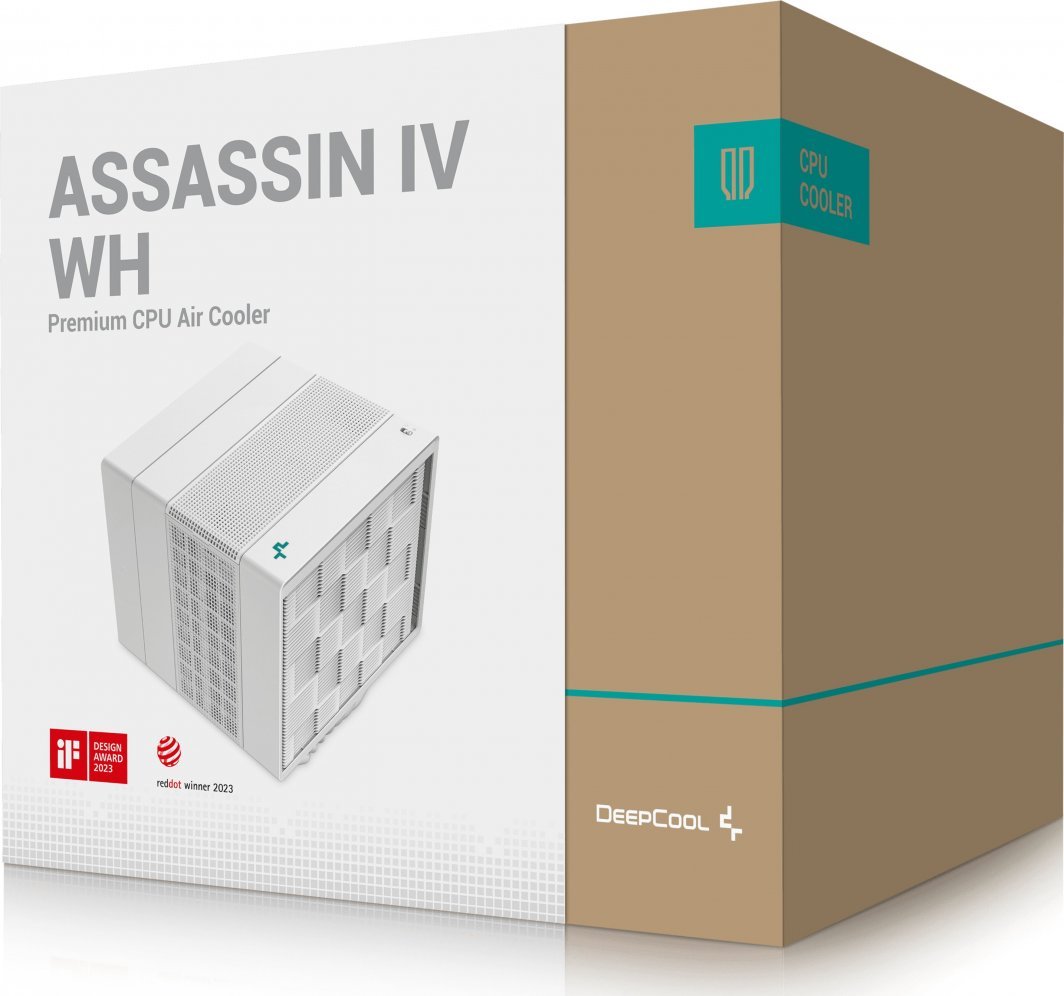 Ftohës për CPU Deepcool Assassin IV WH (R-ASN4-WHNNMT-G), 280W, i bardhë