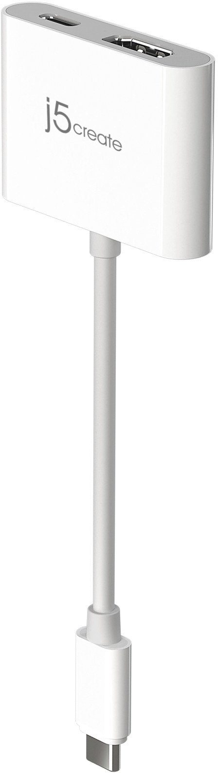 Adaptor USB C në HDMI 4K J5create JCA152, Power Delivery 100W, i zi
