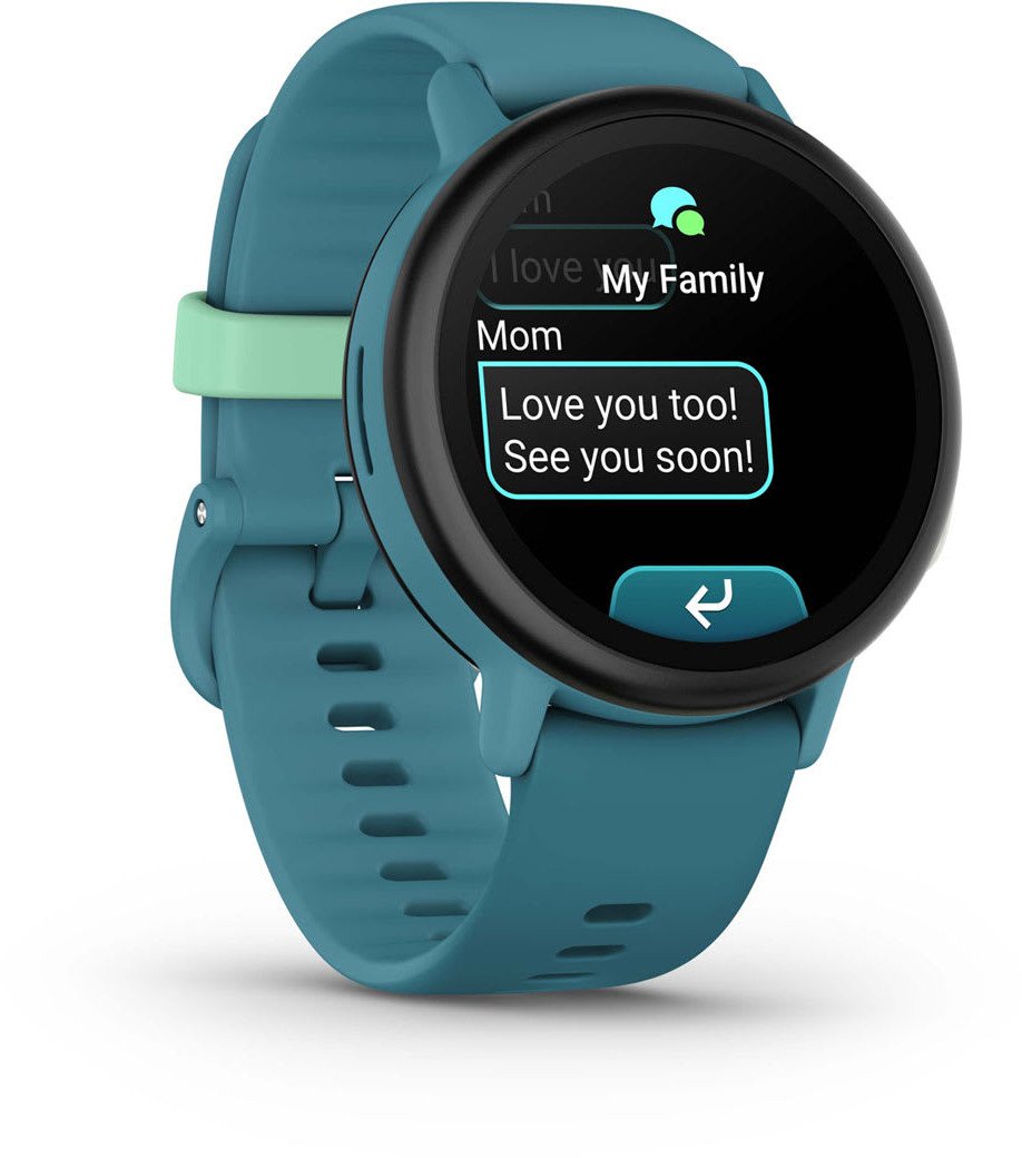 Паметен часовник за деца Garmin Bounce 2, AMOLED екран, LTE, црн