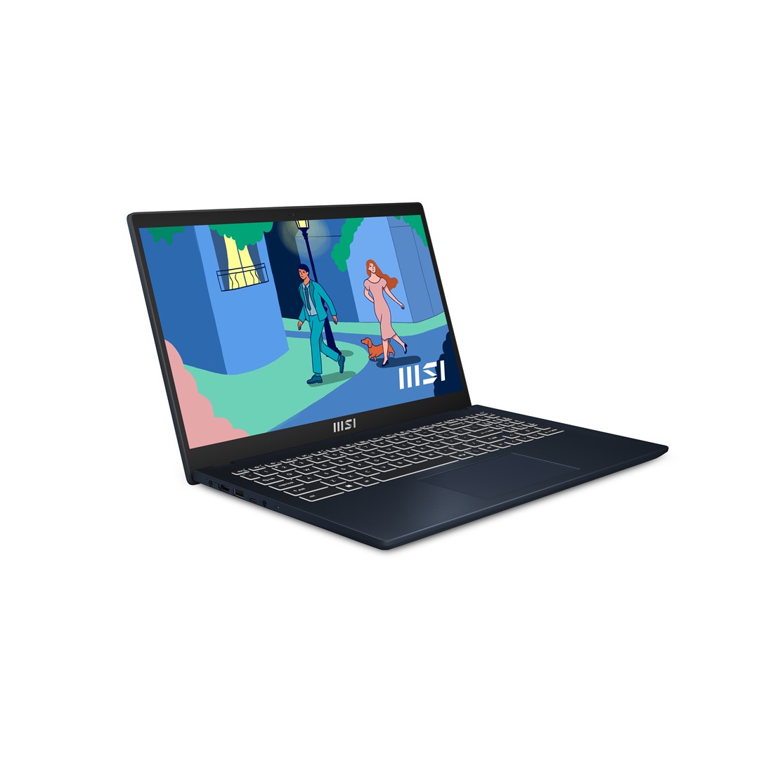Laptop MSI Modern 15, 15.6", Intel Core i5 1235U, 16 GB RAM, 512 GB SSD, i zi