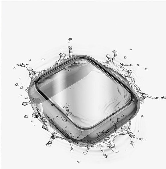 Mbrojtëse ore Uniq Garde për Apple Watch Series 4 5 40mm, gri e tymosur