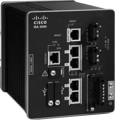 Firewall industrial Cisco ISA-3000-2C2F-K9, 2 Gbit/s, RJ-45, gri
