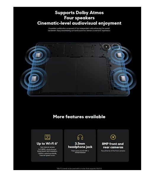 Таблет Xiaomi POCO Pad, 12.1\", 256GB, сив