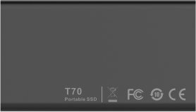 SSD i jashtëm Dahua PSSD T70, 1TB, USB, i zi