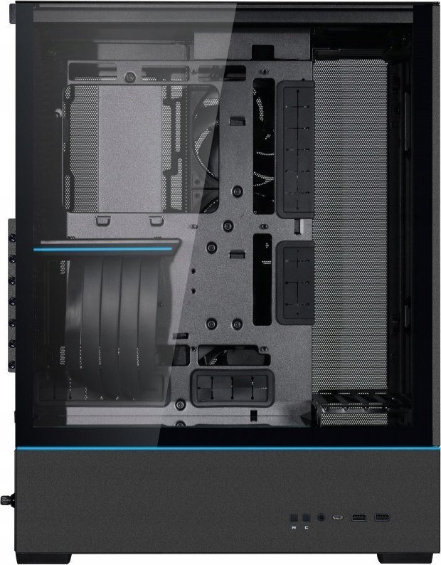 Kuti kompjuteri Lian Li SUP-01, Small Form Factor, gaming, e zezë