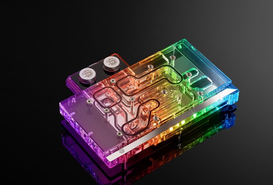 Water block Bitspower Classic RTX 3070 Founders Edition, ARGB, akrilik transparent