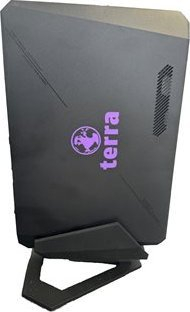 Мини PC barebone Terra 1000052, до 64GB RAM, Wi‑Fi 6E, црн