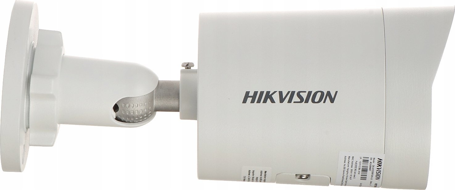 Kamerë IP Hikvision DS-2CD2047G2H-LI, 4MP, 2.8mm, IP67, e bardhë