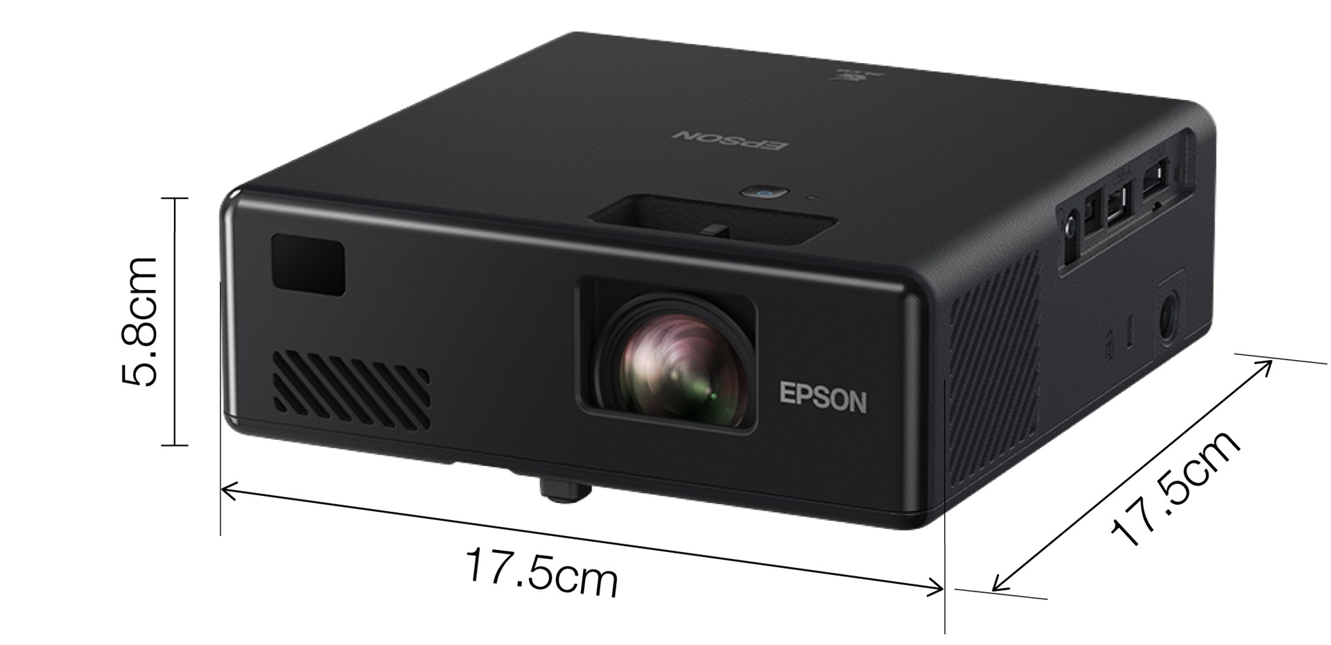 Projektor Epson EF-11, Full HD, 1000 lumens, 3LCD, i zi