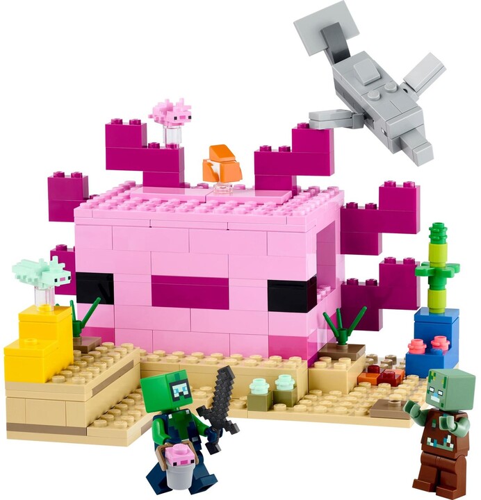 Set LEGO® Minecraft® 21247 Axolotl House