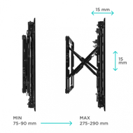 Држач за ѕид TV Онкрон PRO7G B, до 50kg, метален, црн