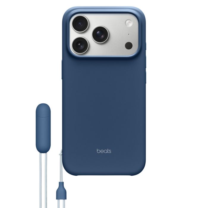 Beats iPhone 17 Pro Kickstand Case with MagSafe and Camera Control, Bedrock Blue