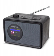 Radio Orava Internet DAB FM, ekran 2.4", Bluetooth, e zezë