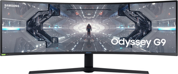 Monitor Samsung Odyssey LC49G95TSSPXEN - QLED, 49", DQHD, i zi/ bardhë