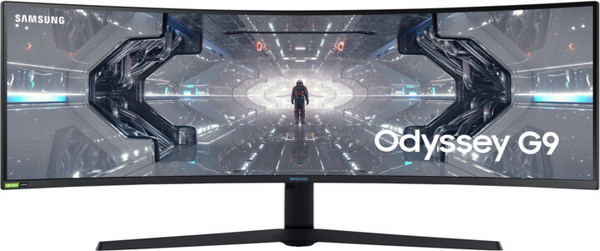 Monitor Samsung Odyssey LC49G95TSSPXEN - QLED, 49", DQHD, i zi/ bardhë