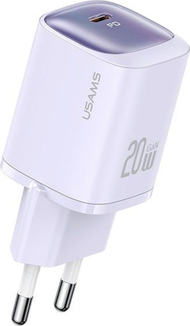 Adapter karikues Usams CC248 HC Series, 20W GaN, USB C Fast Charging, vjollcë