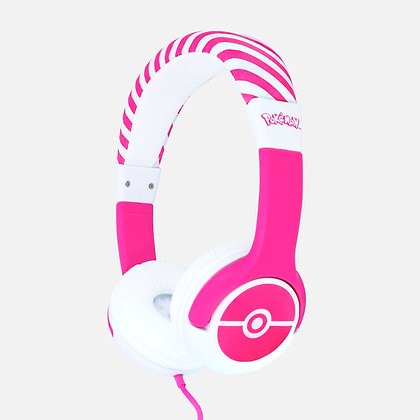 Kufje OTL Pokemon Pokeball Pink, rozë