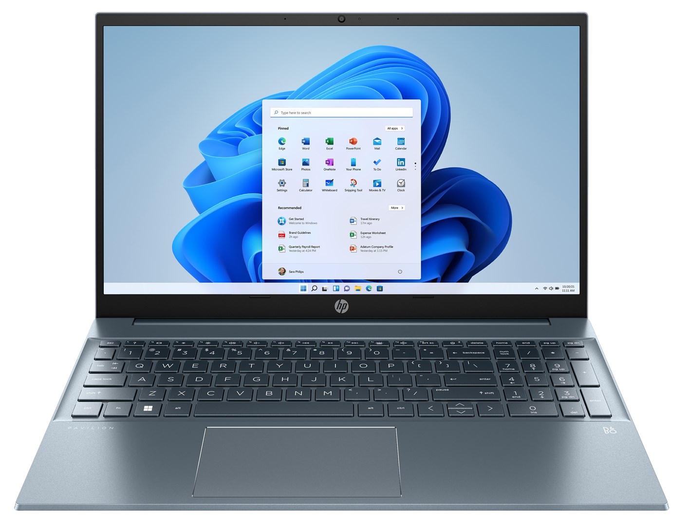 Лаптоп HP Pavilion 15-eg3304nw, 15.6", Intel i5-1335U, 16 GB RAM, 512 GB SSD, i kaltër