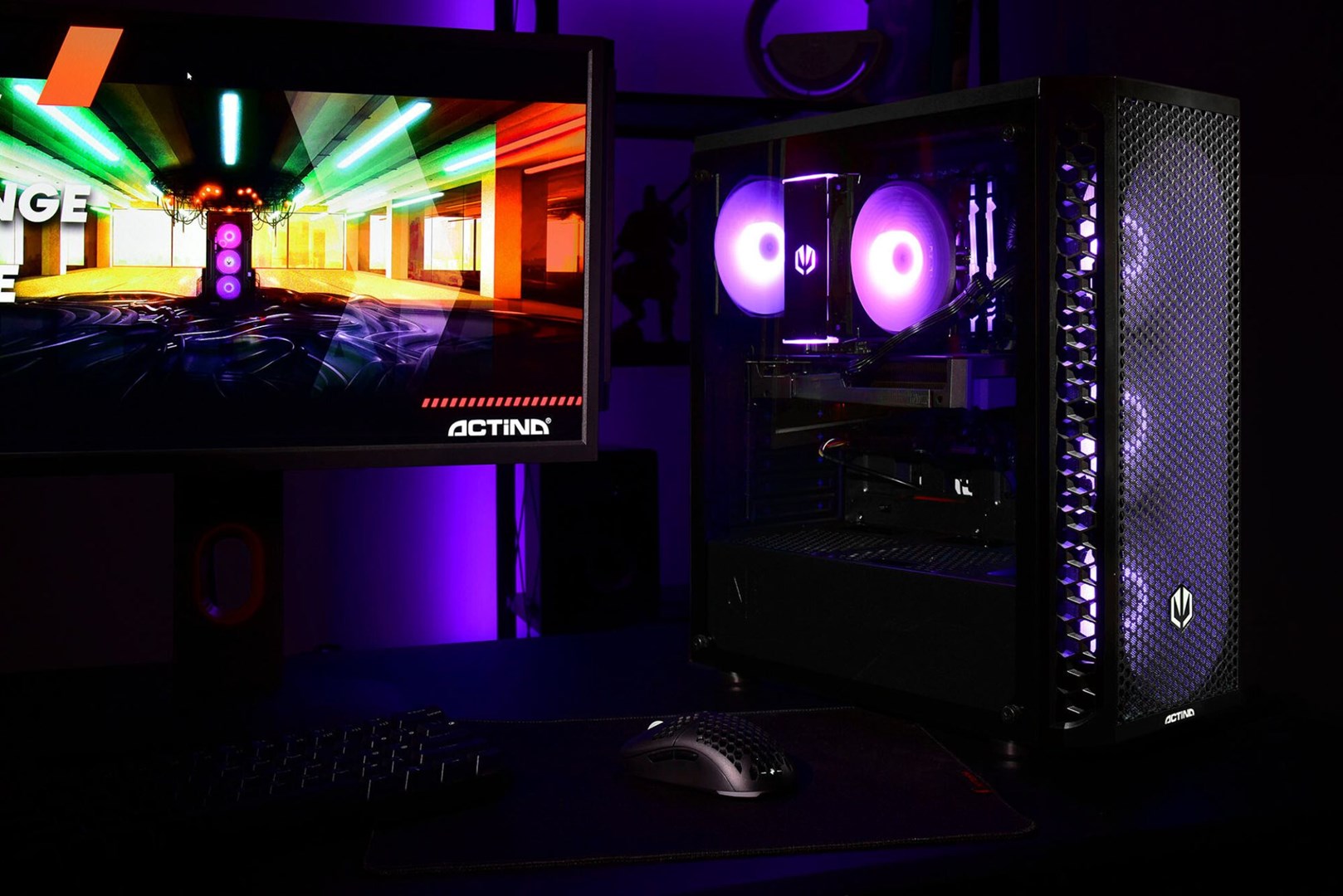 Kompjuter Actina, Intel Core i5-12400F, 16GB RAM, 1TB SSD, Intel Arc A380, i zi