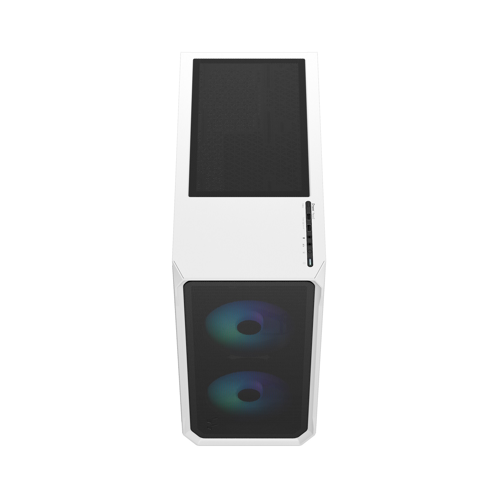 Kasë për PC Fractal Design Focus 2 RGB, e bardhë/e zezë