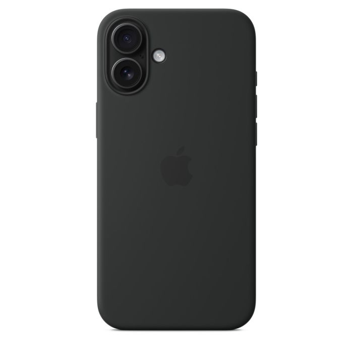 Apple iPhone 16 Plus Silicone Case with MagSafe, Black
