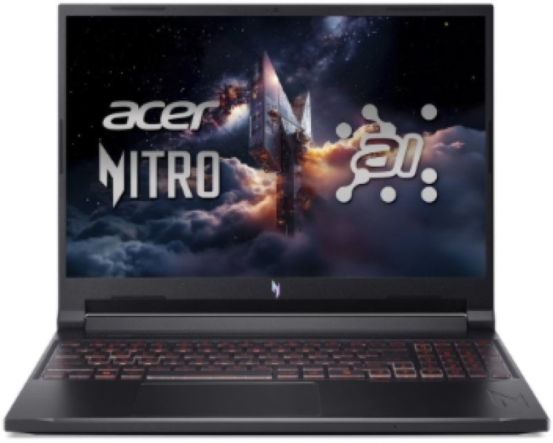 Laptop за гејминг Acer Nitro V 16 ANV16-42-R1HB, 16\", Ryzen AI 7, RTX 5060, 16GB RAM, 1TB SSD, црн