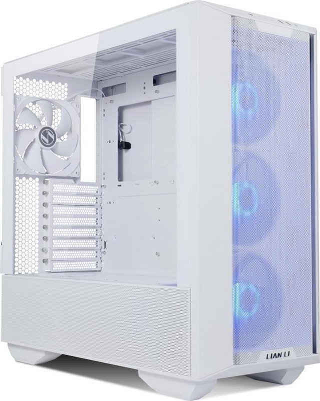 Kuti kompjuteri Lian Li Lancool III RGB, ATX Mid Tower, xham i temperuar, e bardhë