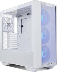 Kuti kompjuteri Lian Li Lancool III RGB, ATX Mid Tower, xham i temperuar, e bardhë