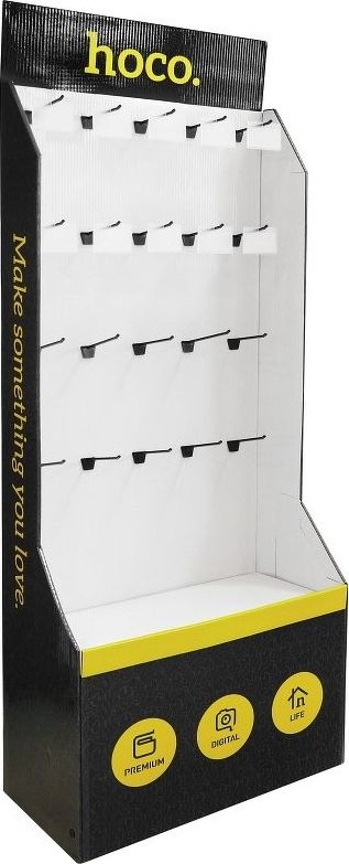 Stendë kartoni për aksesorë HOCO Partner Tele.com, 160 x 40 x 60 cm, set 20 copë