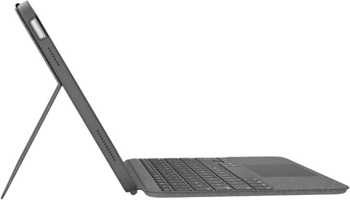 Këllëf me tastierë Logitech Combo Touch për Apple iPad 2022 (10th Generation), i hirtë