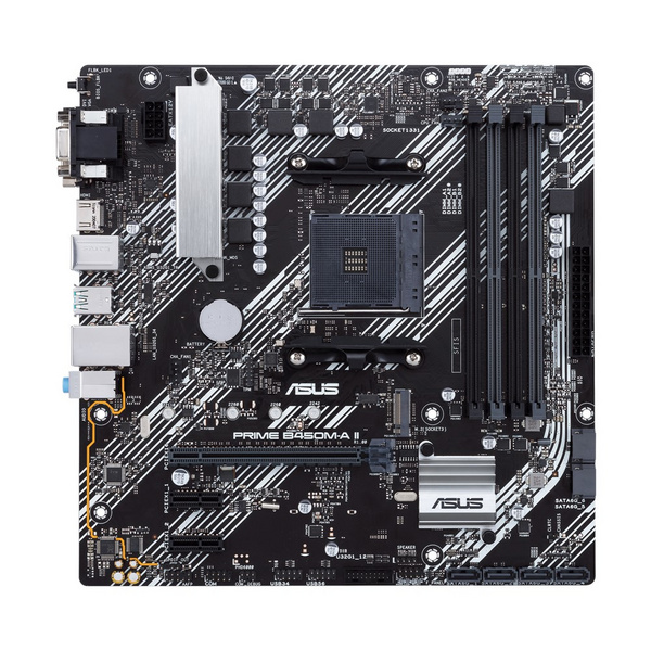 Pllakë amë ASUS PRIME B450M-A II Socket AM4 micro ATX AMD  B450
