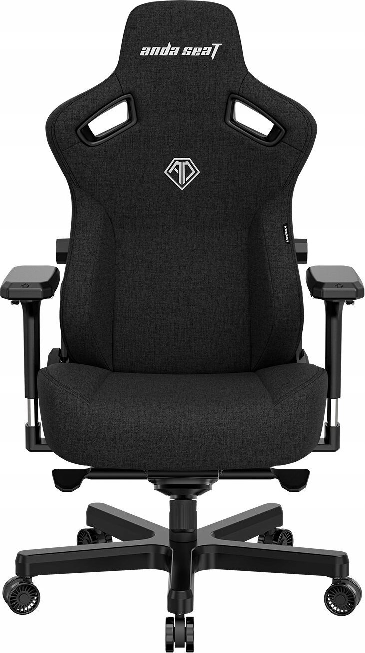 Karrige gaming AndaSeat Kaiser 3 Series XL, lëkurë PVC, mbështetje lumbare, e zezë