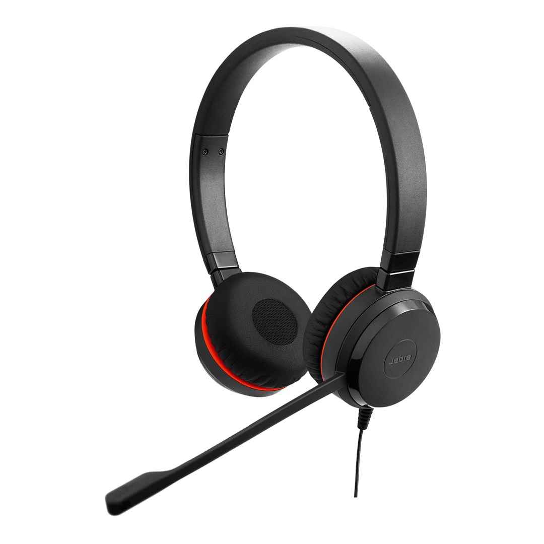 Kufje Jabra Evolve 20 UC Duo, USB, të zeza