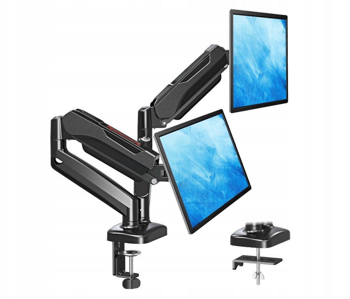 Рака за монитор Redragon GMK914 GMK915, монтирање со стегач, црна