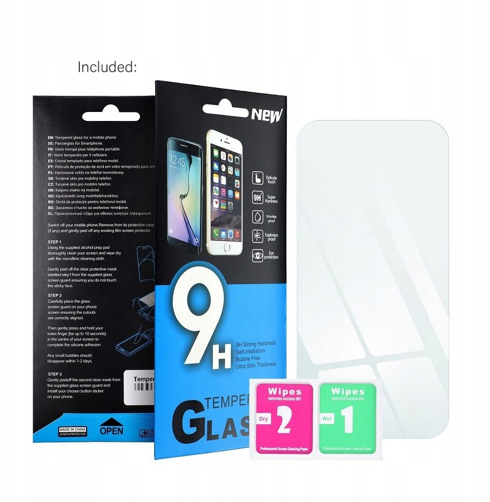 Заштитно стакло Tempered Glass за Google Pixel 9 9 Pro, 0.3mm, цврстина 9H, транспарентно