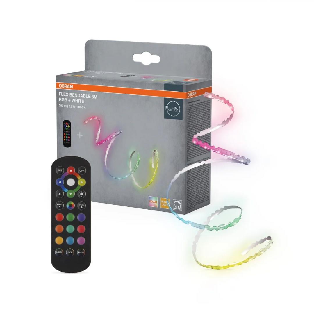 Shirit LED fleksibël Dekor Flex Bendable, multicolor