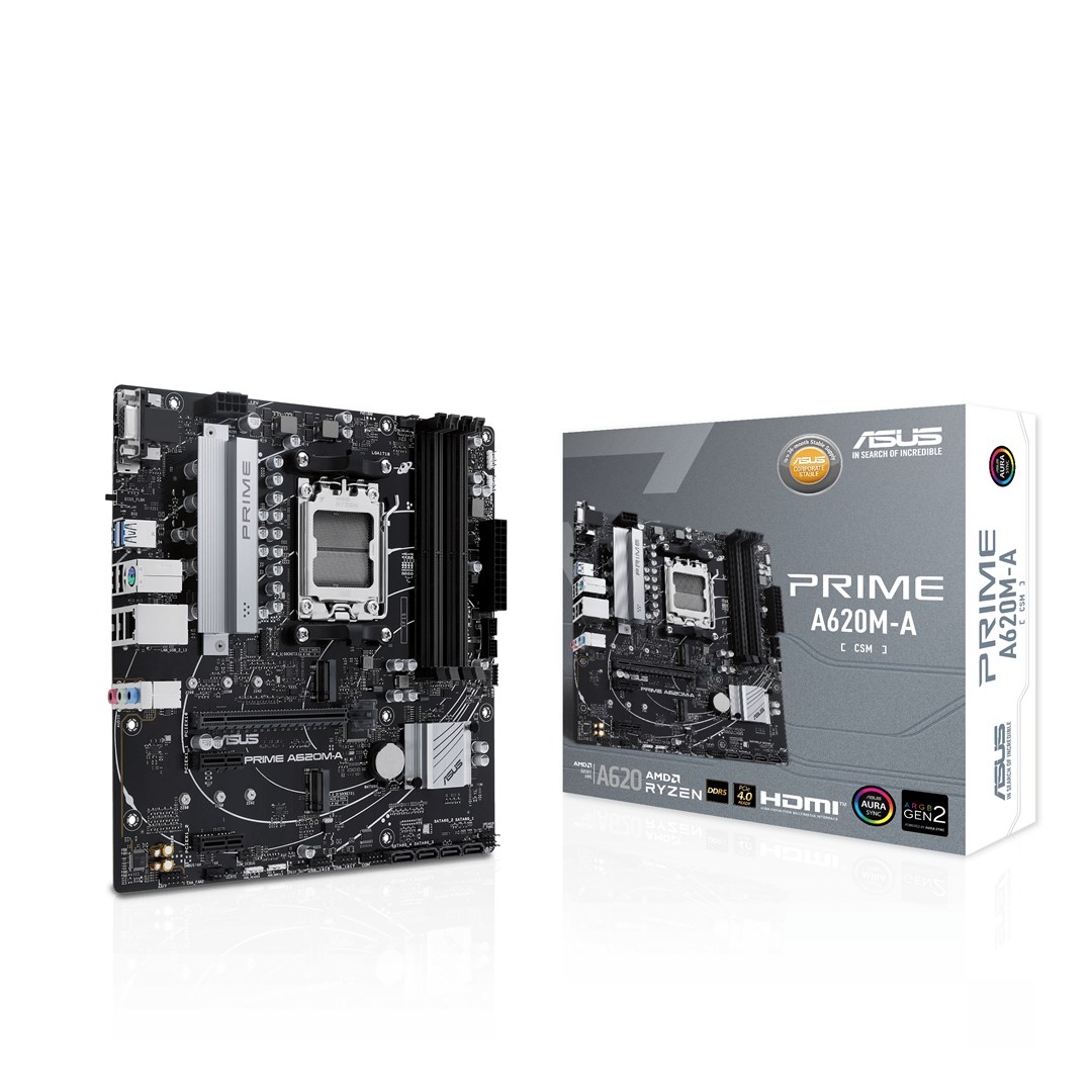 Pllakë amë ASUS PRIME A620M-A-CSM AMD A620 Socket AM5 micro ATX