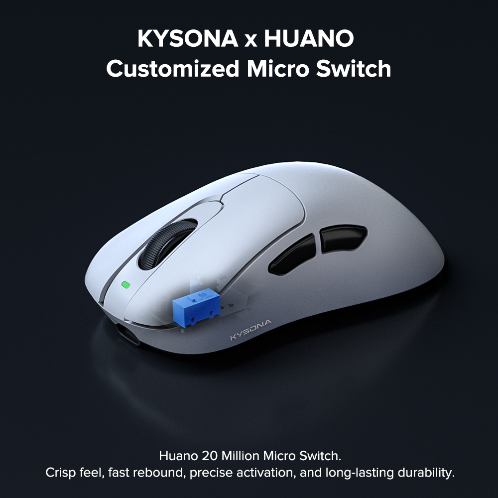 [OUTLET] Maus Kysona M617, i bardhë