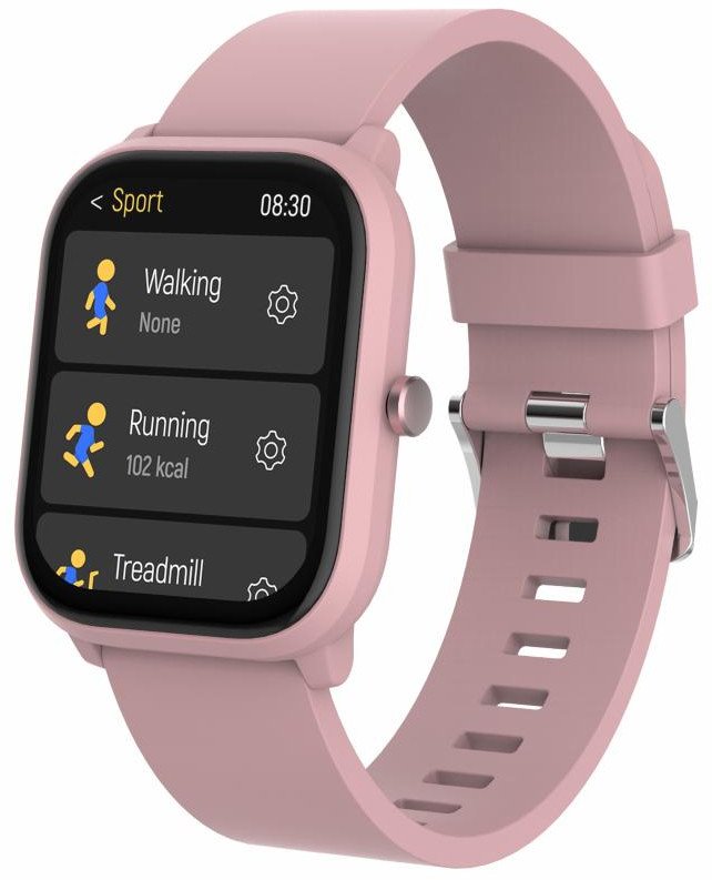 Ora inteligjente për fëmijë Denver SWK-120RO Rose, 1.75", Bluetooth, rozë