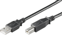 Конвертор MicroConnect USB (USBAB01B), 0,1 м, црн