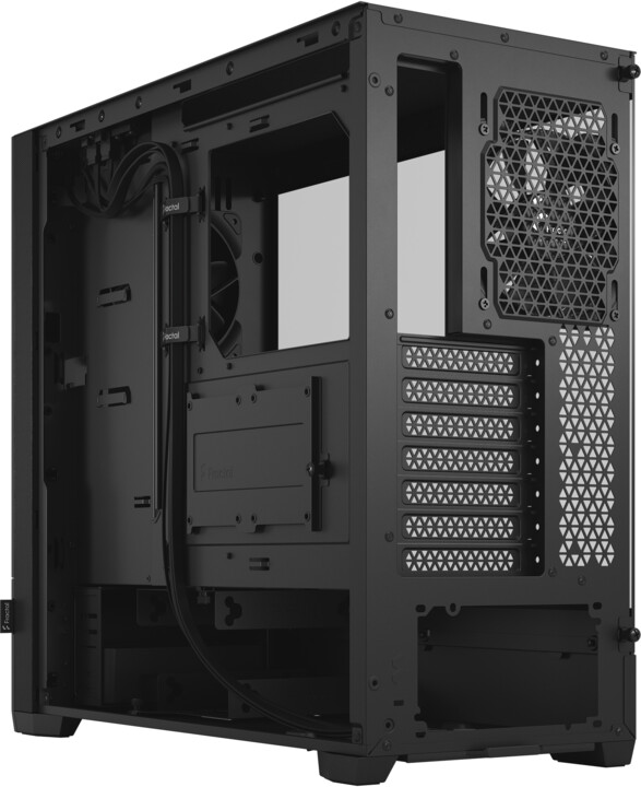 Kasë kompjuteri Fractal Design Pop Silent Black TG Clear Tint
