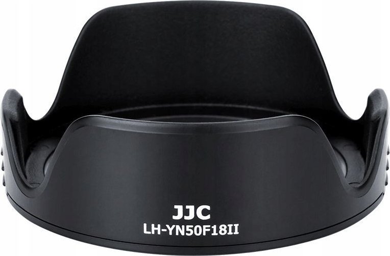 Засенчувач за објектив JJC LH YN50F18II, за фотографски објектив, црн