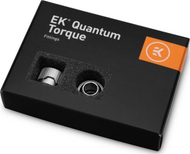 Set fitingësh EKWB EK-Quantum Torque HDC 12, 6 copë, për tuba të fortë 12mm, satin silver