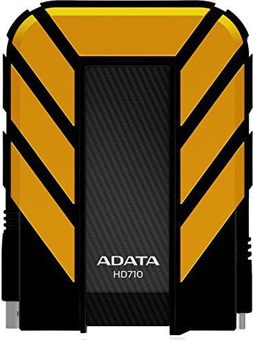 Adata HD710 Pro Надворешен Хард Диск, 2 TB, Жолт