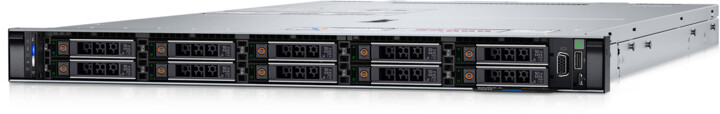 Server DELL PowerEdge R6615, 9124, 16GB, 1x480GB SSD, H355, 2x 800W, iDRAC 9 Ent, , 1U, 3Y Basic On-Site