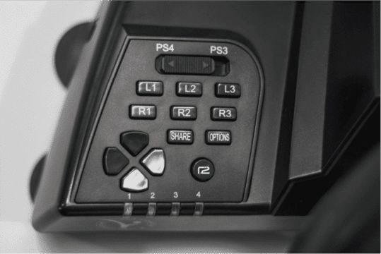 Timoni gaming ready2gaming Hurricane Wheel Pro, me dridhje, për PC dhe konzola, i zi