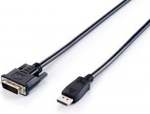Kabllo Equip DisplayPort - DVI-D, 2m, e zezë