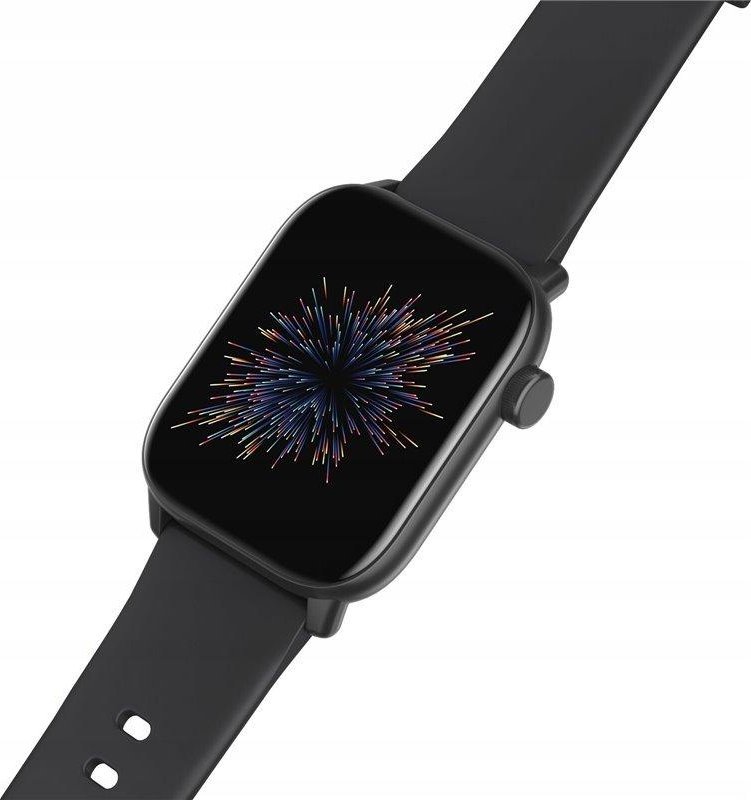 Smartwatch Oromed Fit 5, monitorim shëndeti, njoftime telefoni, i zi